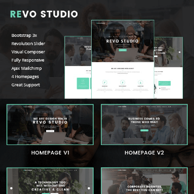 Revo Studio – Multipurpose WordPress Theme
