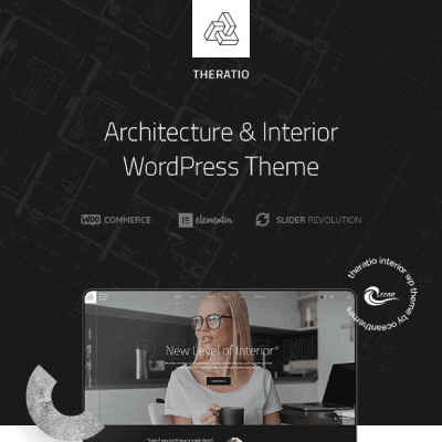 Theratio – Architecture & Interior Design Elementor