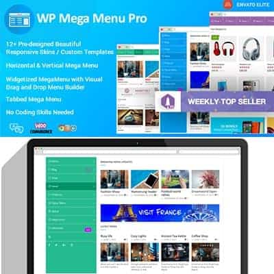 WP Mega Menu Pro – Responsive Mega Menu Plugin for WordPress